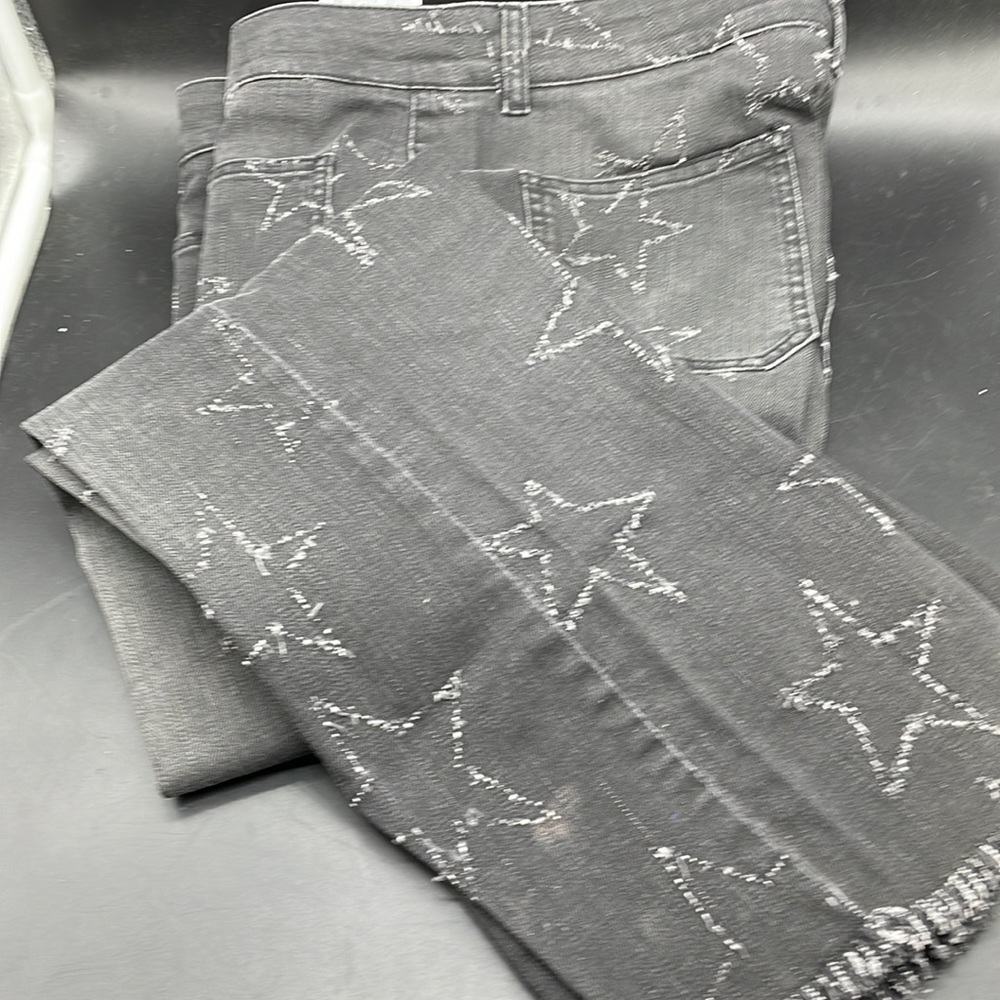 Stella McCartney Black “Star” Jeans sz30
